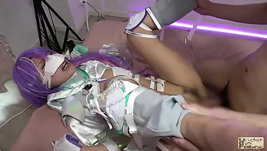 Vtuber Cosplay Foot Play Contest. a Playful Reward Event with a Naughty Twist
