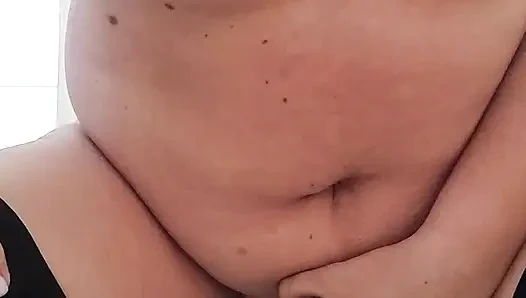 Orgasm control training, with nipple clamps, a dildo deep inside my cunt, and a wand. Orgasm from my Master as a reward