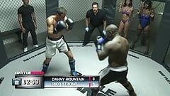 Zvidz - Stacy Adams saute sur la bite des gagnants dans la cage du MMA et avale son sperme - 4K Ultra HD