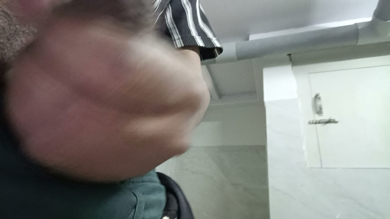Gay friend see my tight dick when I take shower