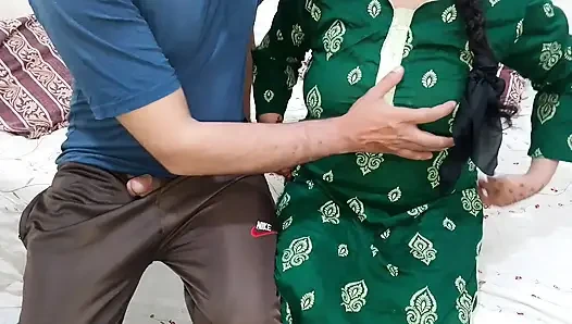 indian stepmom catches stepson jerking off