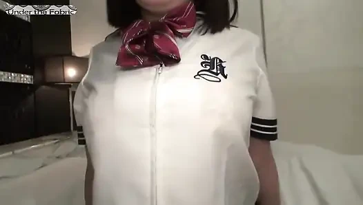 G-cup doppelgänger schönheit - uniform hotel date wird intim