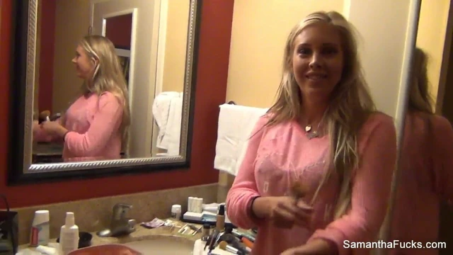 Behind the scenes fun with Samantha Saint
