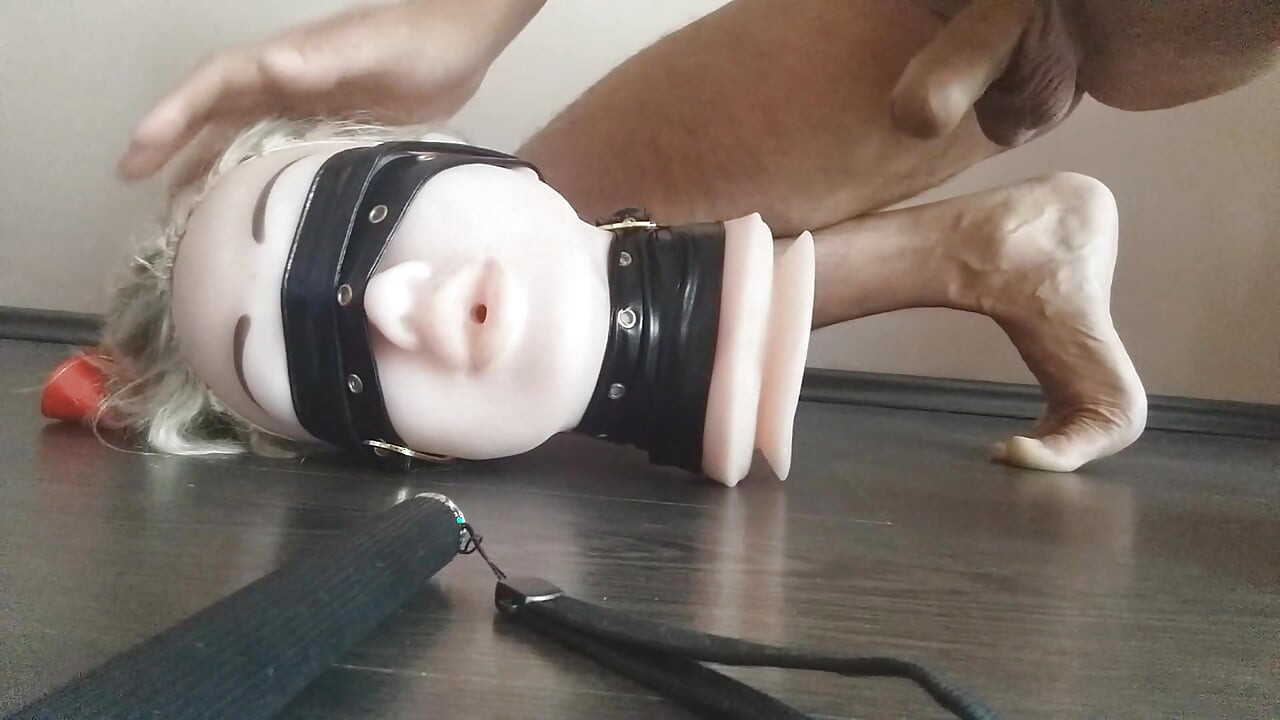 Throat orgasm into my blonde