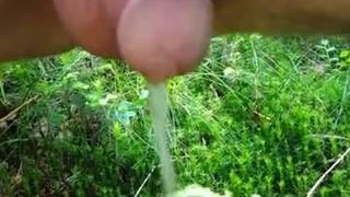 very small clit pissing outdoor