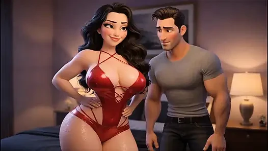 From Chubby & Ignored to Curvy Cock Tease-Ep5  A wife meets strangers at a nightclub and ignores husband.