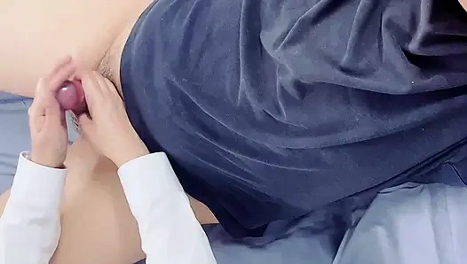 Азиатский массажный кабинет, учительница, часть 1