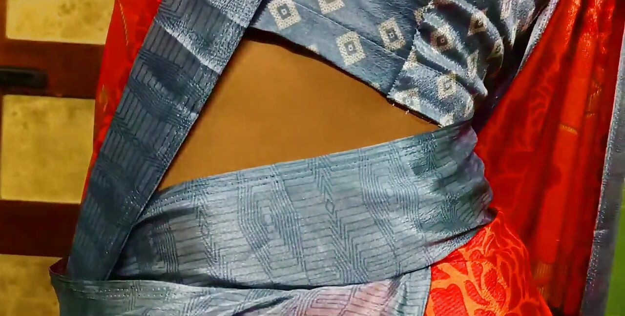 Ammu After Bath Dress Changing Showing Boobs