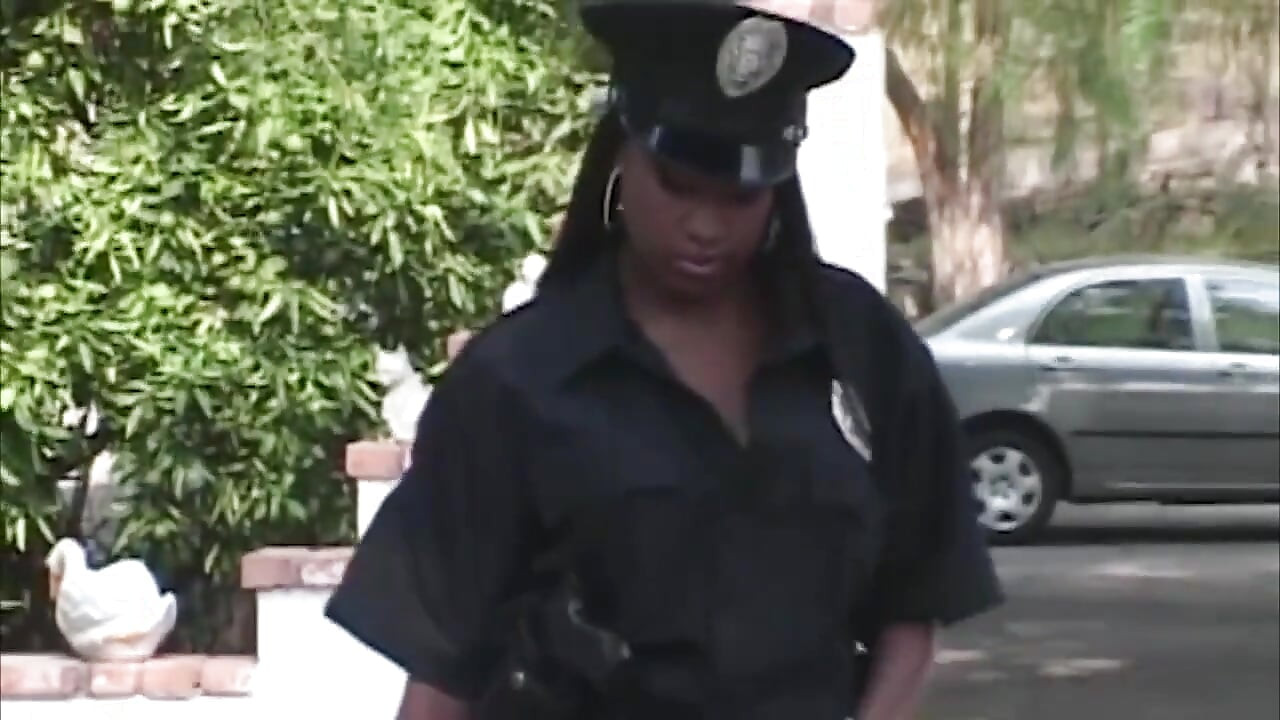 Horny Cop MILF Busted Taking Thick Cock Doggy Style