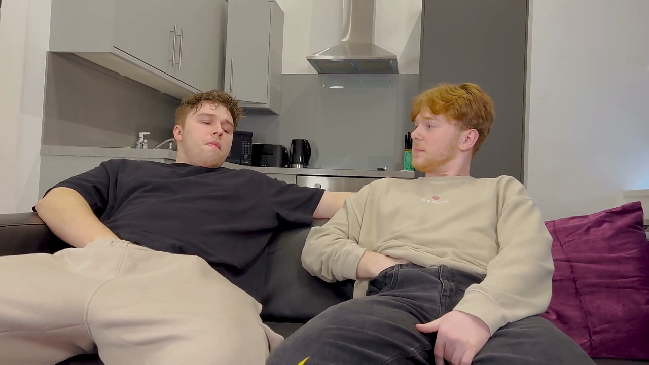 Ginger Twinks First Time with Big Dick Top