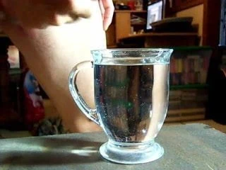 glass cum