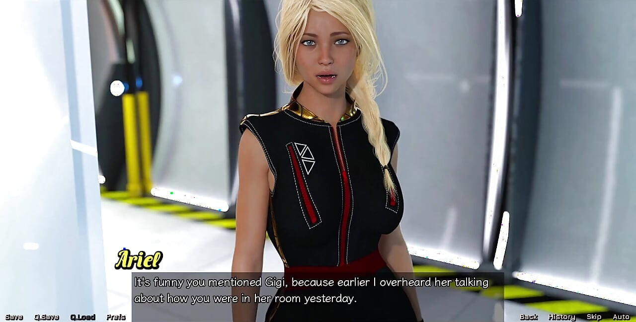 Stranded in Space - Blonde Virgin Caught Me with Her Step Sister
