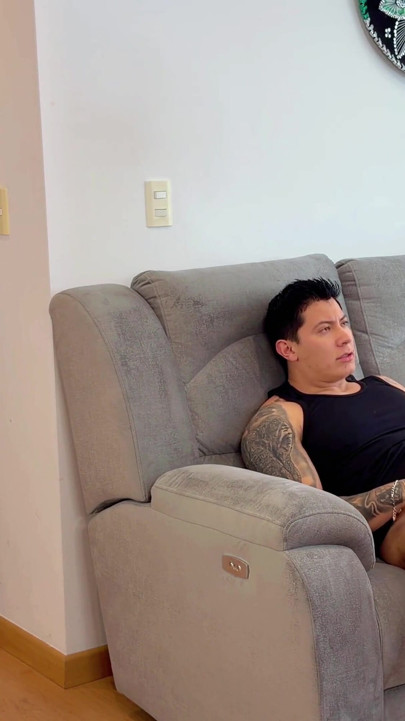 What a cheating bitch! She fucked her boyfriend and her father-in-law! They both filled her cunt with semen!! | Clip 1