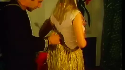 Vintage sailor fucks horny blonde after perfect blowjob