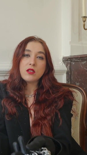 Key moment from "JOI SMOKE FETISH (FR with subs) - The last cigarette."