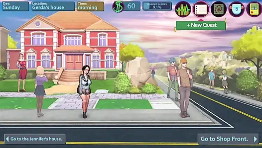 Taffy Tales No21: Йоханнес играл с киской Becca