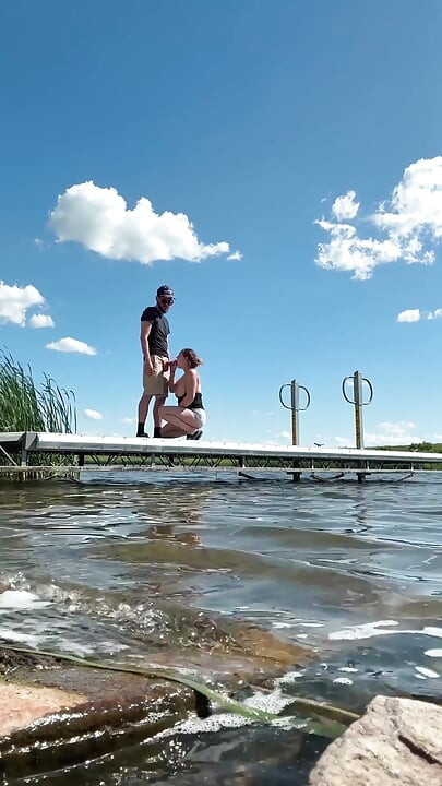 Road Head, Risky Lake Sex and Lots of Cum