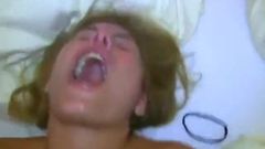 Amateur anal with intense orgasm