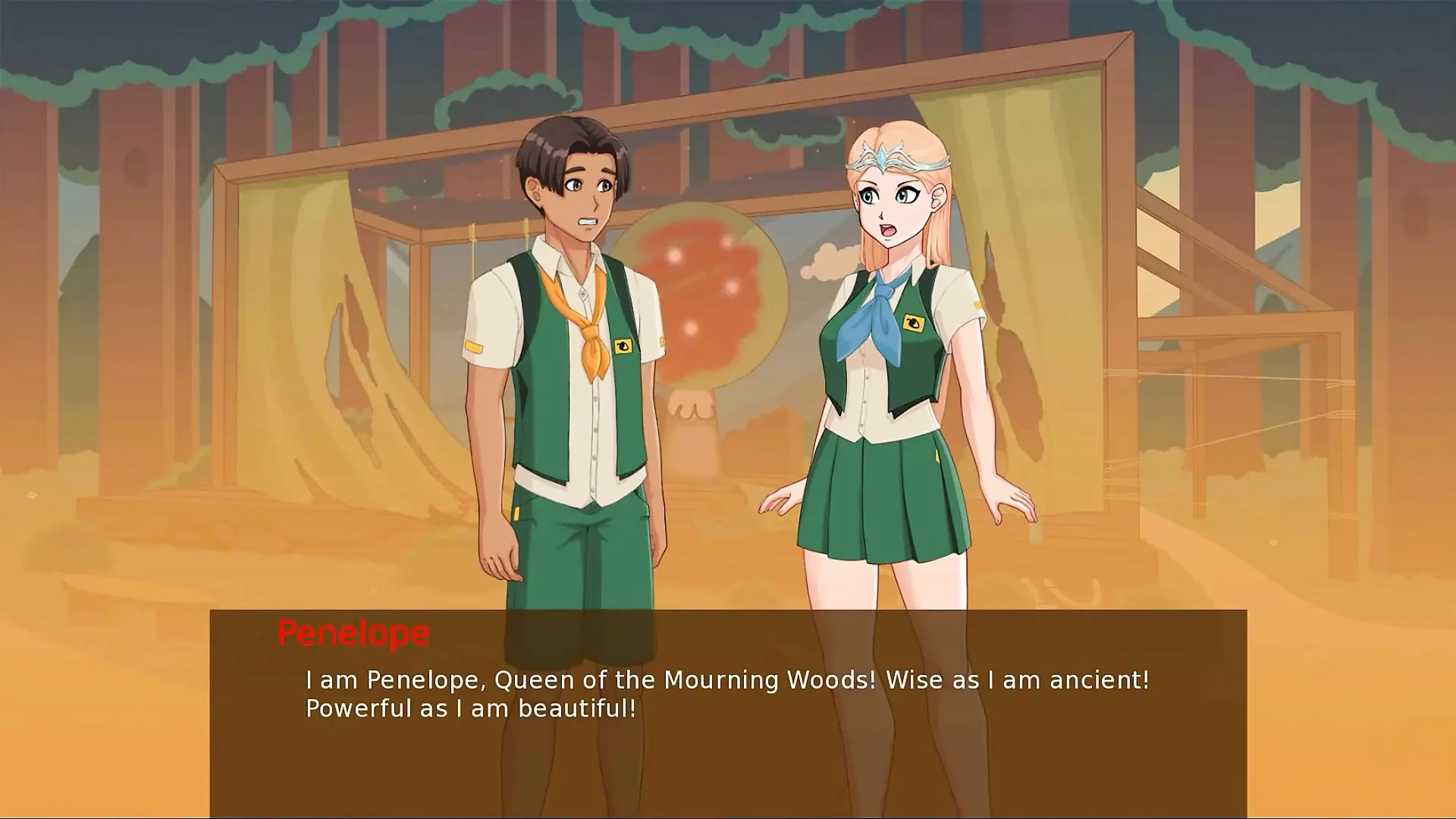 Camp Mourning Wood - Μέρος 5 - η βασίλισσα από Loveskysanhentai