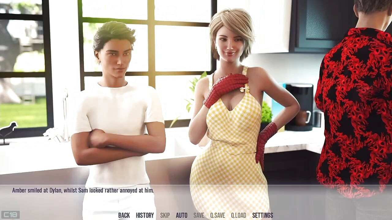 สาวรุ่นแม่น่าเย็ด Amber และ Dylan Secret Fun (Part-2)
