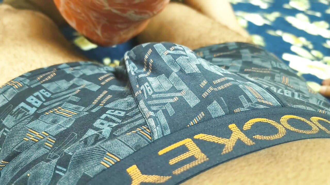 Indian Desi gay boy friend ko khoob sucking karwayi underwear play kiya