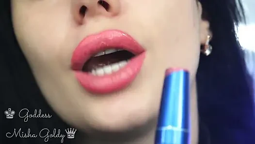Crot di dalam rayuan merah mudaku yang besar dan asap hookah besar!