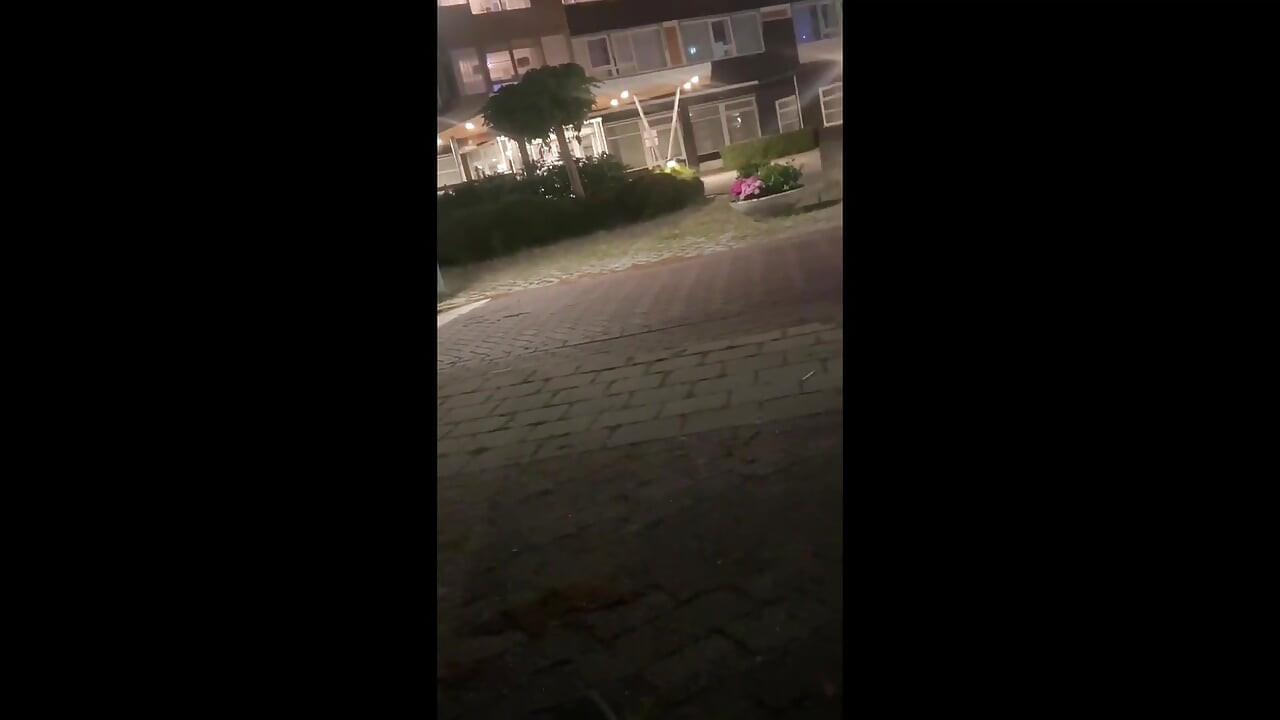Public Jerk off in Front of a Nurse From the Resthouse