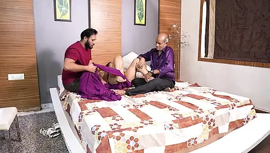 Indische Nauker na malik ka samna uska wife ko choda hot sex Web Series Hindi Audio