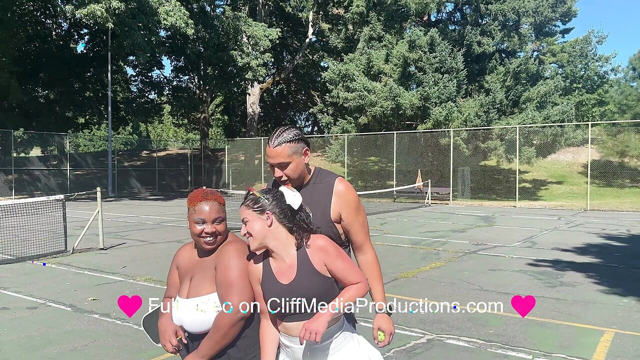 Pickleball Dinking Threesome With Coach - Cliff Media Productions