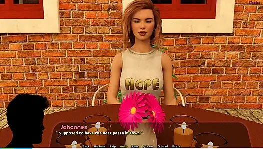 Haley Story # 14 - Adriana und Haley hatten einen sexy moment am pool ... Johannes fickte Adriana.