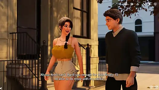 Pembersihan tengah malam bareng alyssia berujung kencan pribadi di pinggir kolam renang (gameplay 3d)