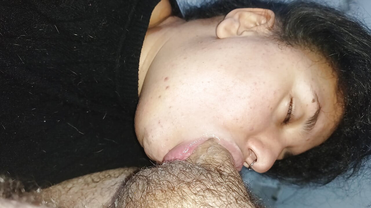 BREATHLESS FROM SO MUCH DEVOURING A HARD COCK, EATING AND FUCKING EVERYTHING