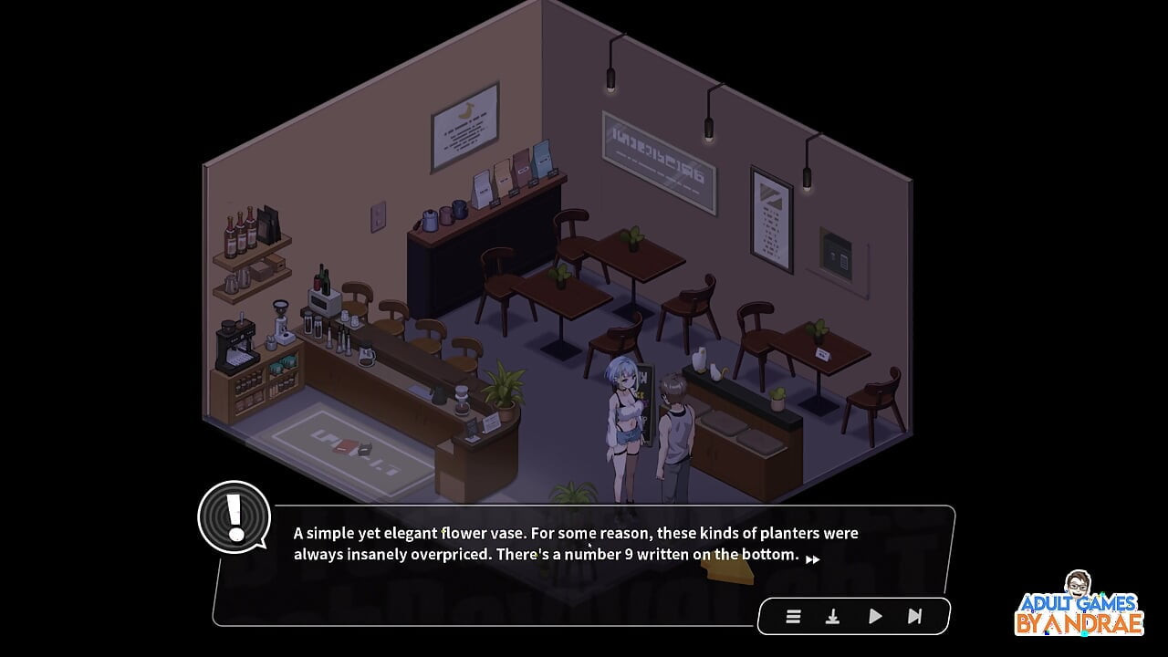 Sex, Secrets & Used Tech Gameplay Part 4 - Creampie at the Coffee Shop