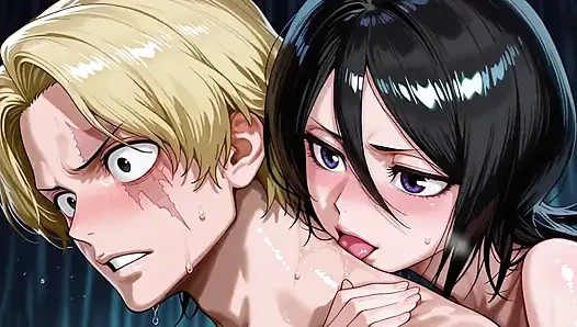 Sabo (op) X Rukia (çamaşır suyucus)