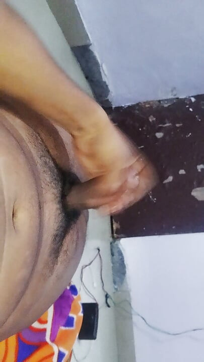A Indian Yung Boy Playing With His Big Cock And Come
