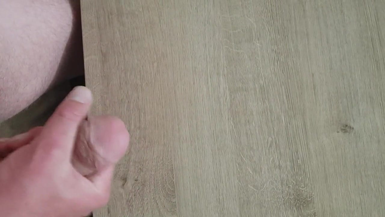 Cum on table