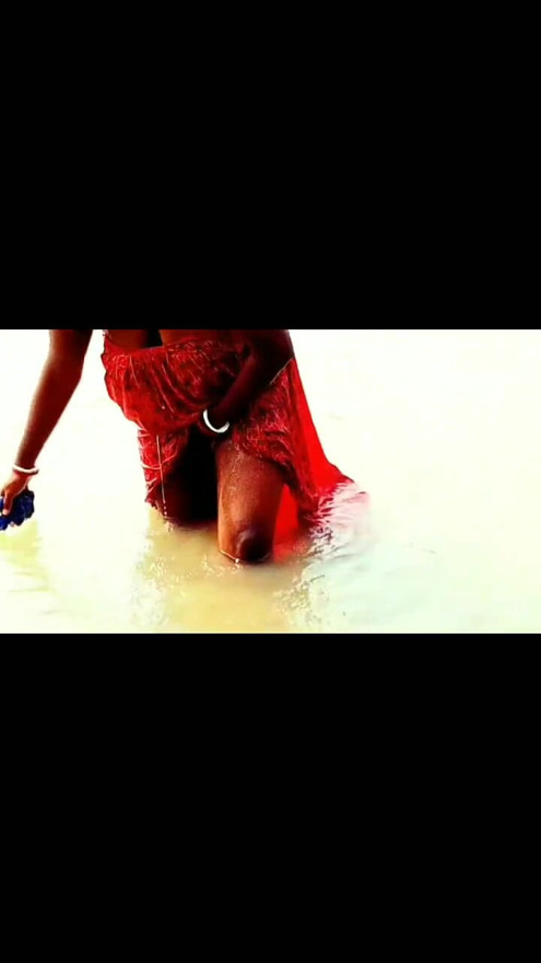 Outdoor fun and taking bath in river | Clip 3