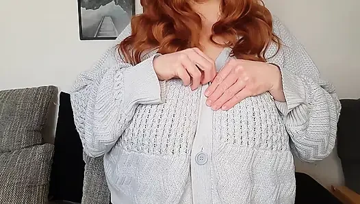 Meine Titten Im Blauen Spitzen Bh