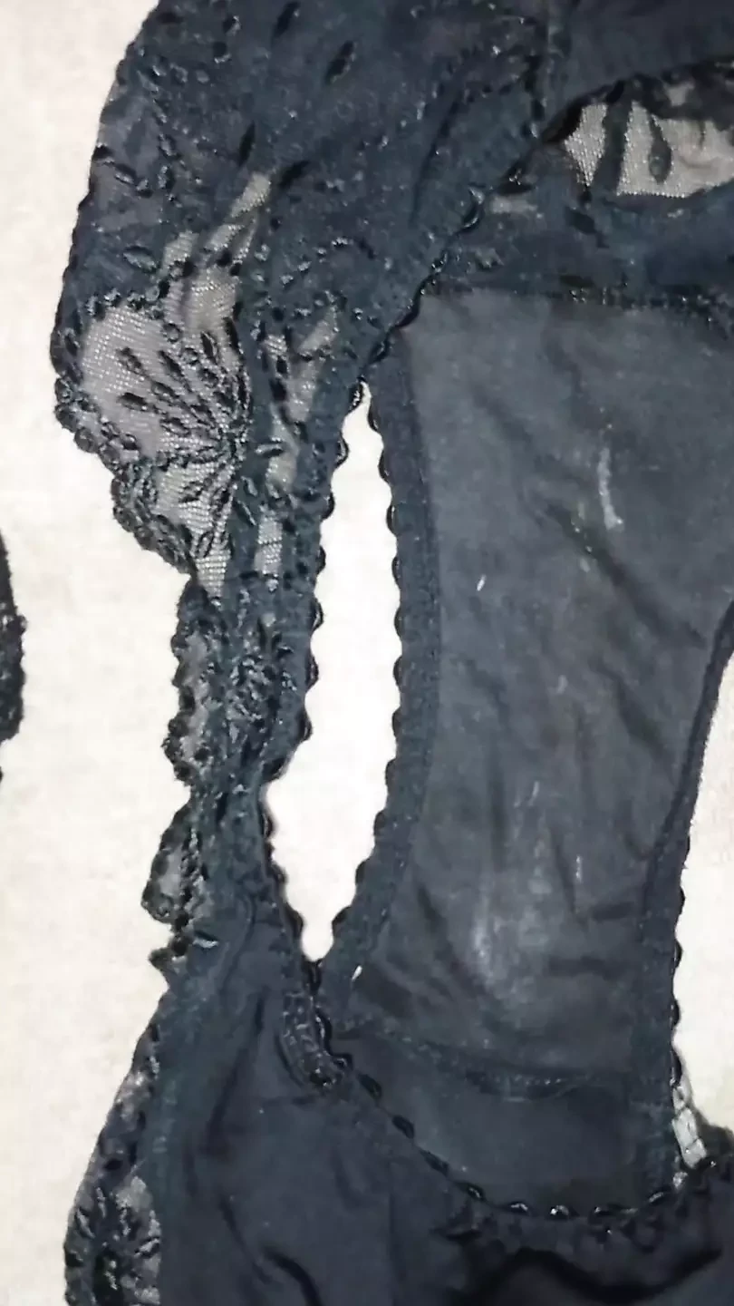 Wifes panties cum