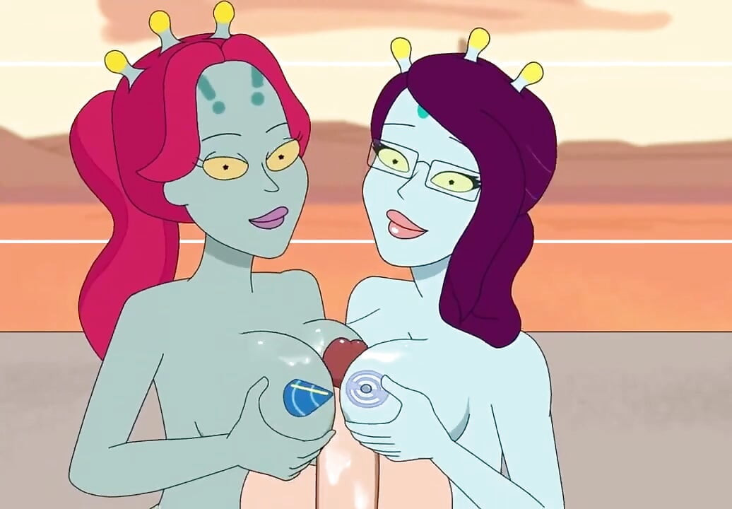 Rick and Morty - a Way Back Home - Sex Scene Only - Part 45 Unity Double Boobjob! by Loveskysanx