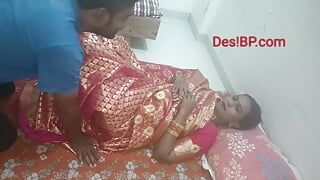 Kavita vahini in saree fuck with Tatya at wedding night