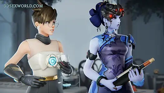 Last Gangbang for Bride Ashe before Weeding (3D Realistic Gameplay)