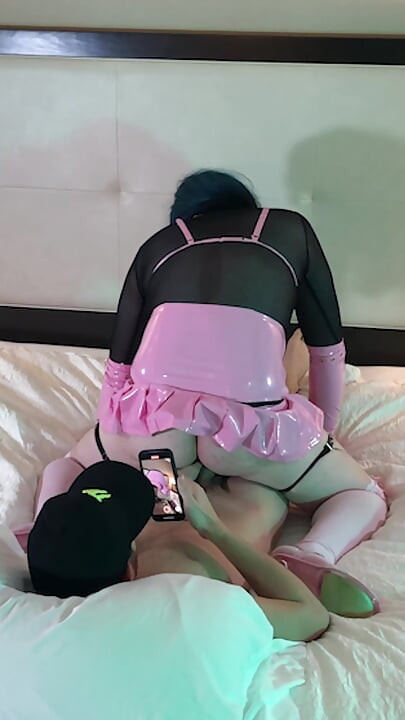 Fucking Sexy Sissy in Chastity - Compilation 7