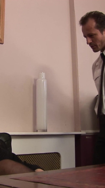 Memorable moment from "blonde milf wird mit ihrem dildo vom chef erwischt und hart gefickt"
