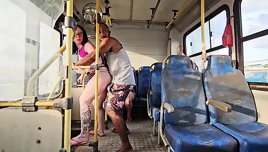 DUDE GETS ON PUBLIC TRANSPORT I SCREWED UP FOR EVERYONE TO SEE AND LEFT