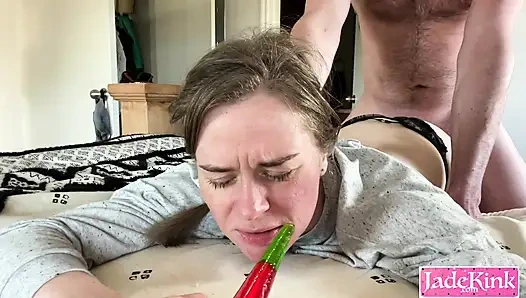 Innocent submissive girlfriend missused - Amateur homemade sex