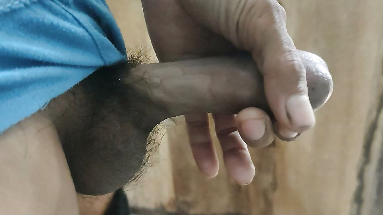 Big head dick comes out thick cum