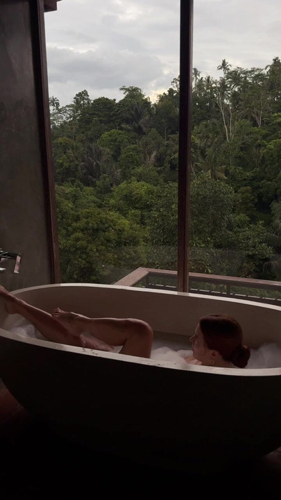 Did you just catch me enjoying this moment a little too freely?