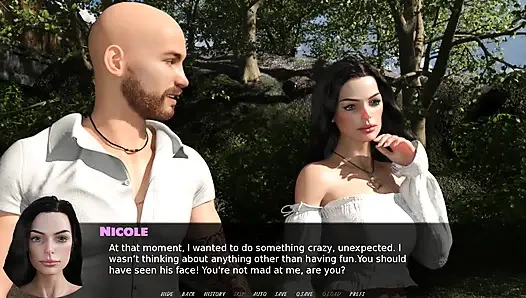 Game seru: istri yang nggak di rumah lagi asik muasin memeknya pakai dildo di luar ruangan sambil ngadu semuanya sama suaminya ep 11