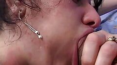 Cuplu italian face o înregistrare sexuală amatoare cu orgasme acasă